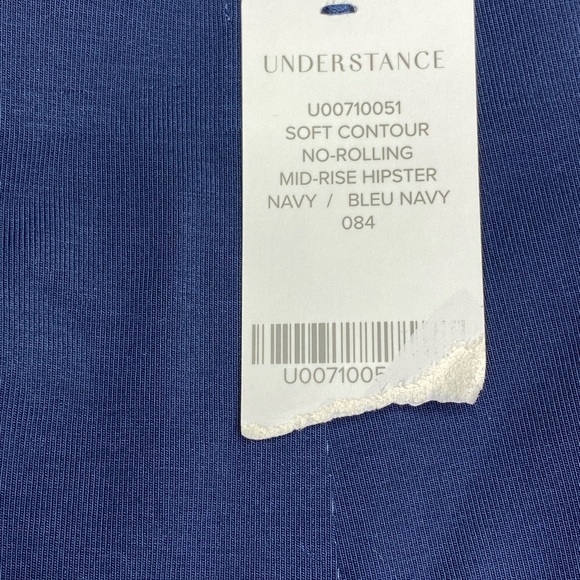 NWT Understance NAVY MID-rise Hipster, XL - Picture 2 of 6
